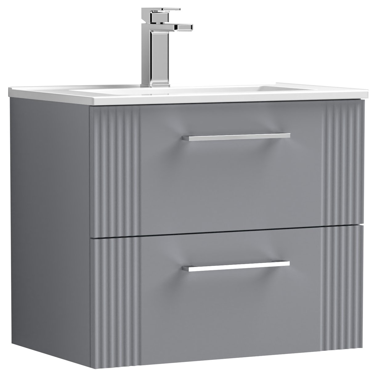 600 W/H 2-Drawer Vanity & Basin 2