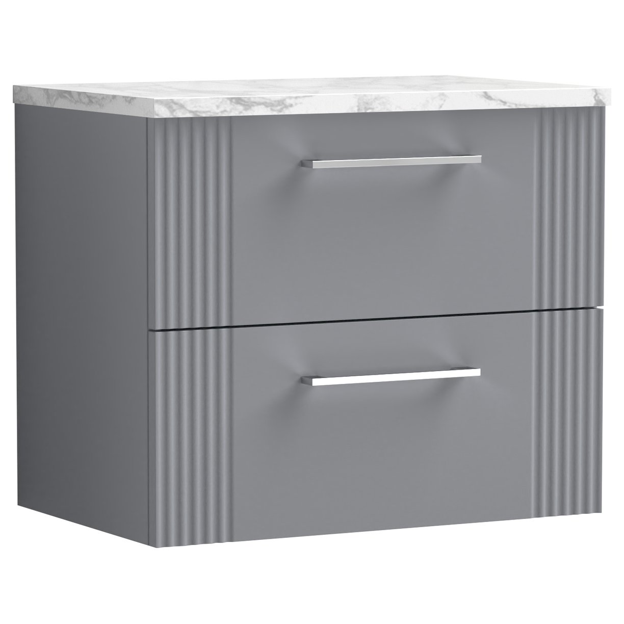 600 W/H 2-Drawer Vanity & Laminate Top