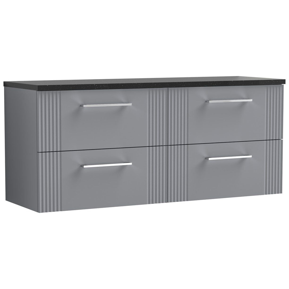 1200 W/H 4-Drawer Vanity & Laminate Top