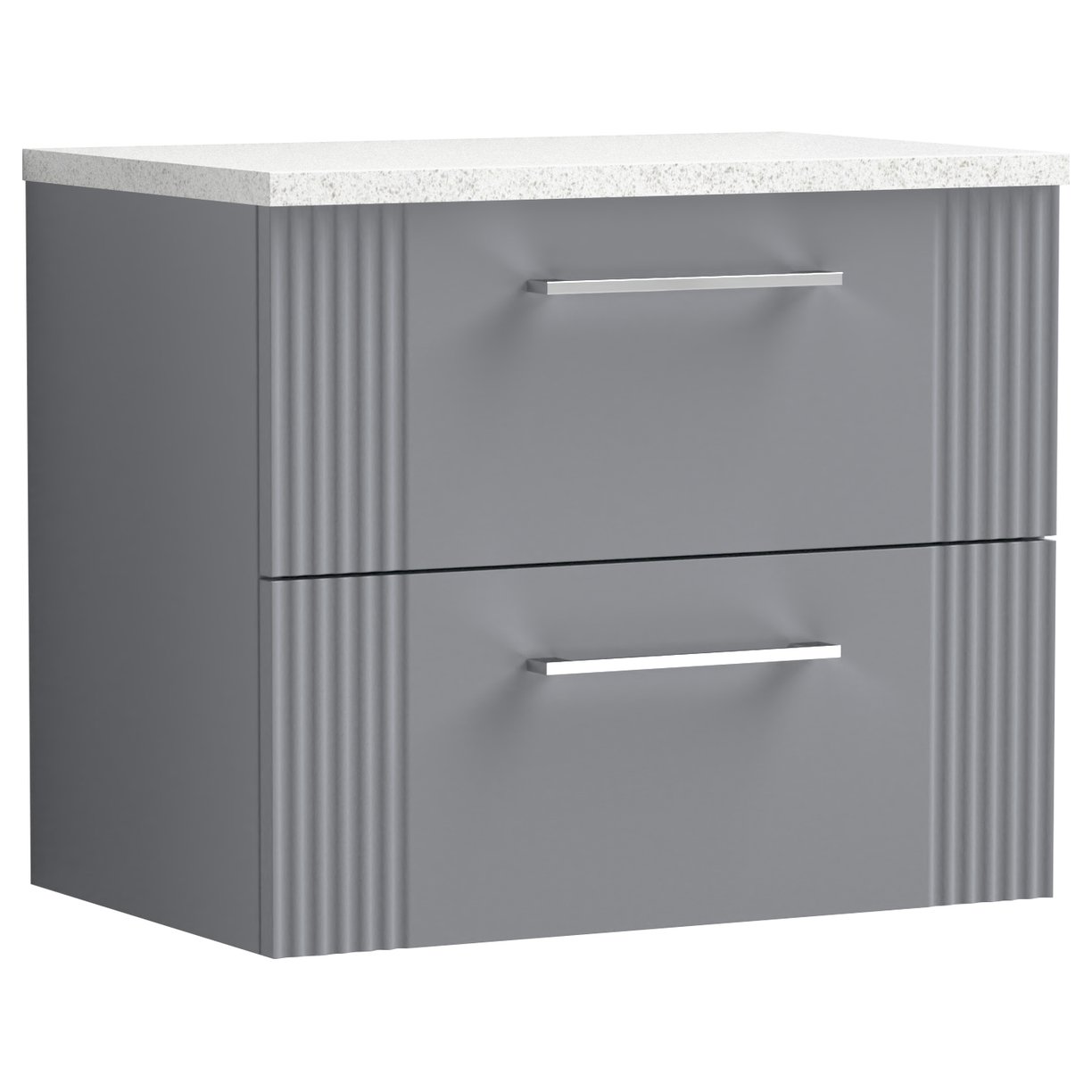 600 W/H 2-Drawer Vanity & Laminate Top