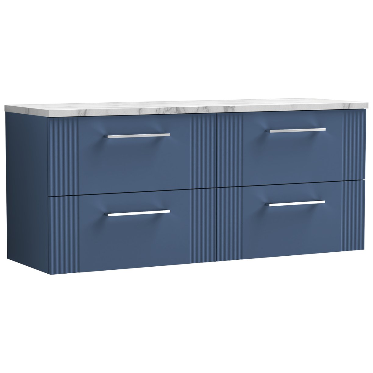 1200 W/H 4-Drawer Vanity & Laminate Top