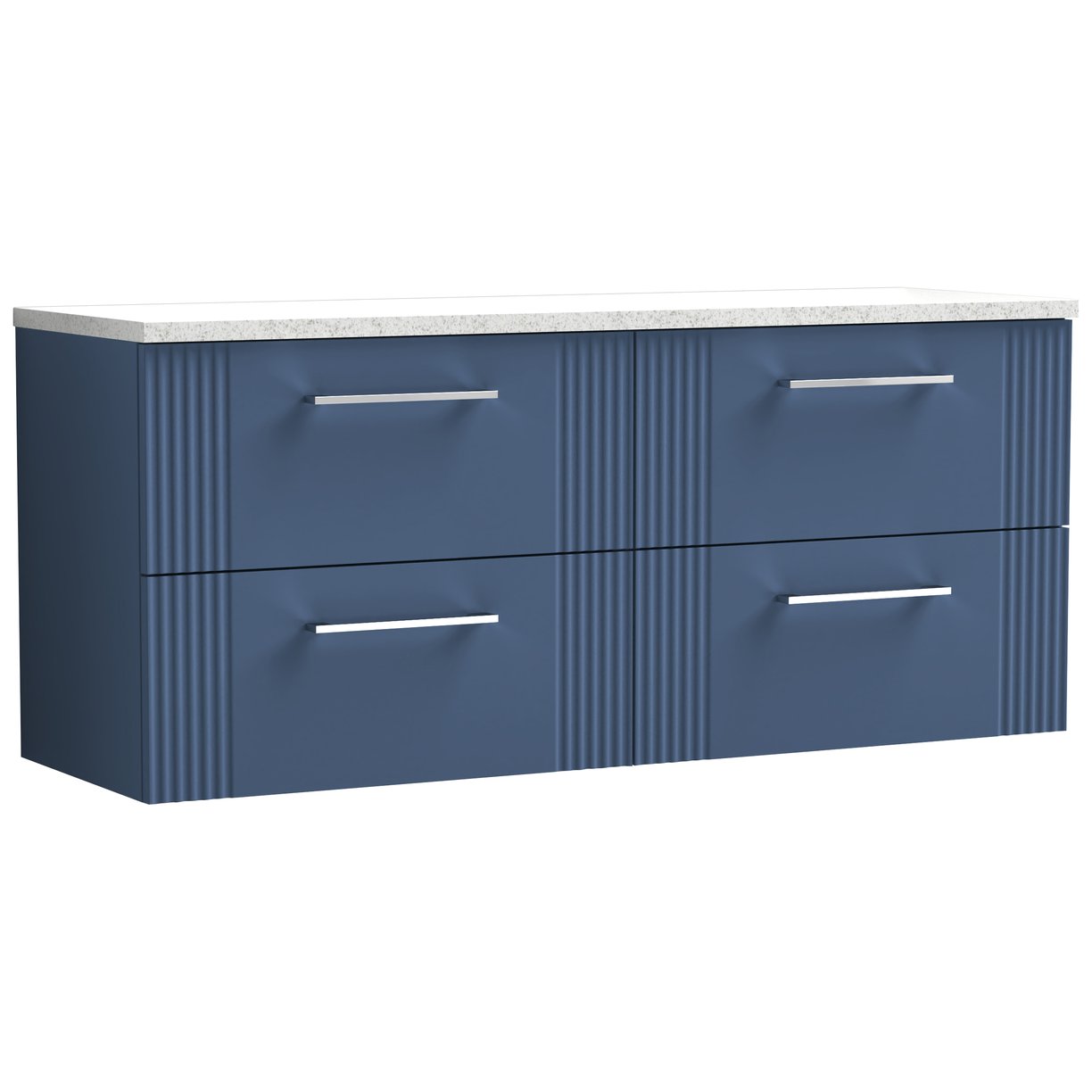 1200 W/H 4-Drawer Vanity & Laminate Top