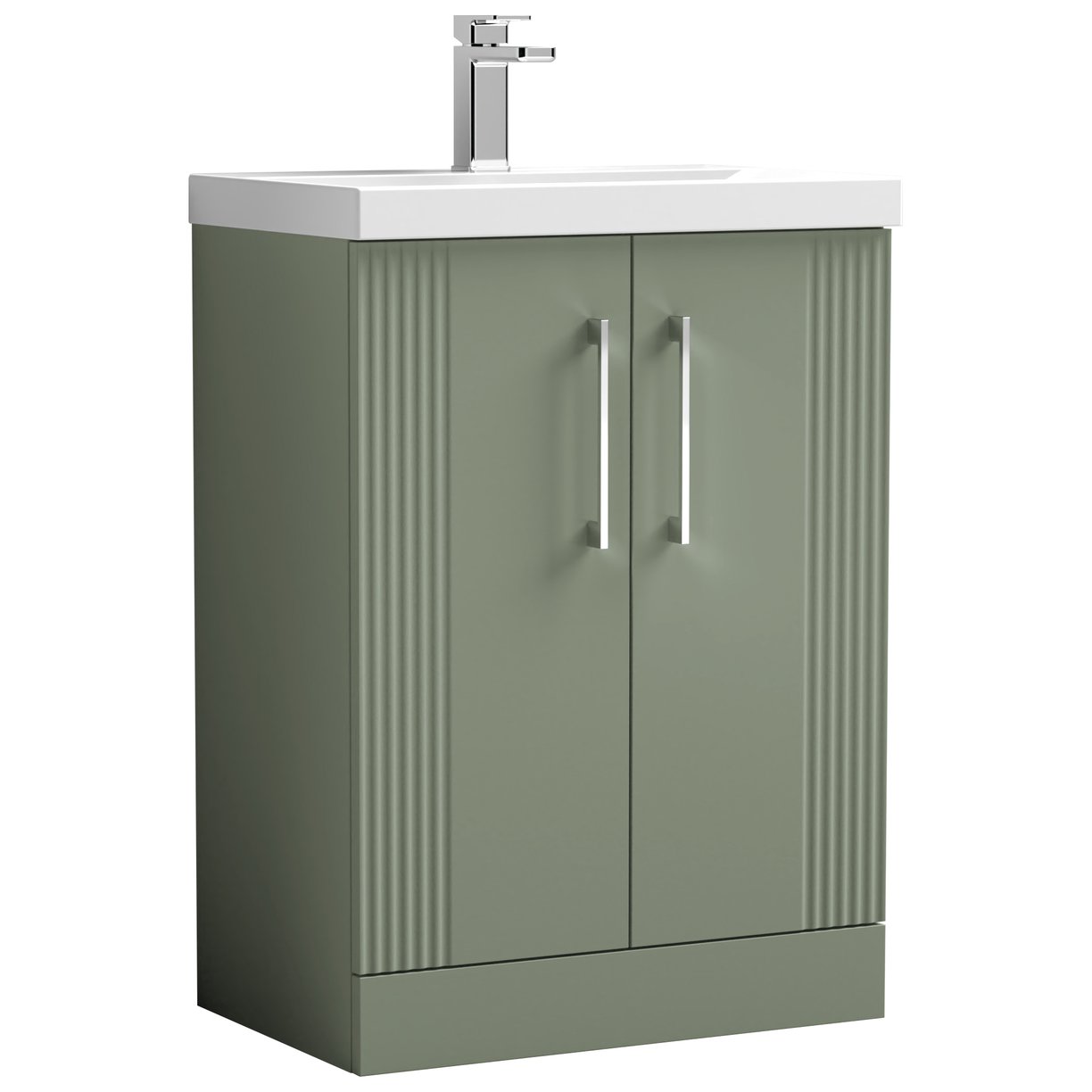 600 F/S 2-Door Vanity & Basin 1