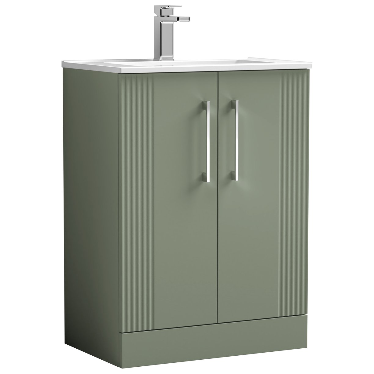 600 F/S 2-Door Vanity & Basin 2