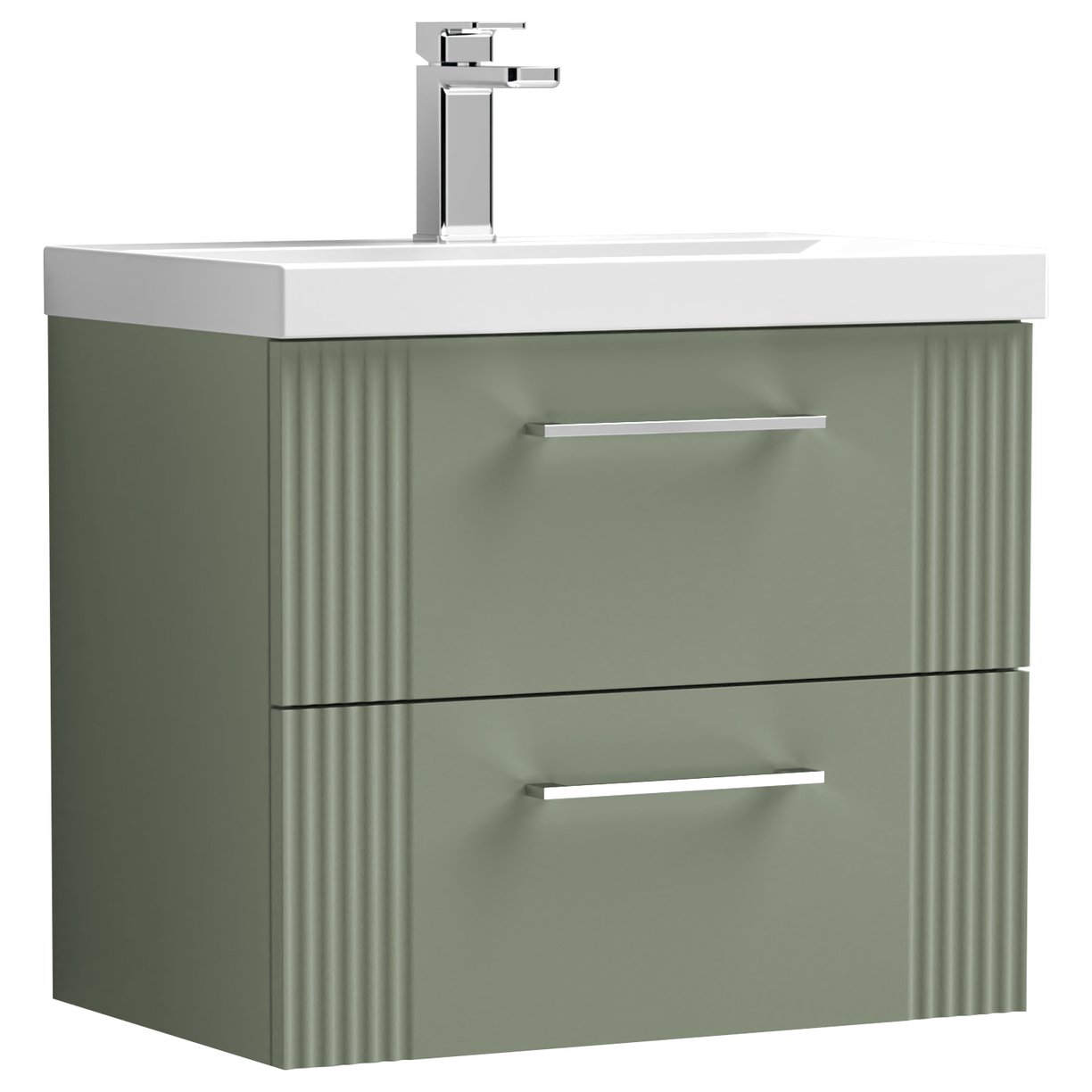 600 W/H 2-Drawer Vanity & Basin 1