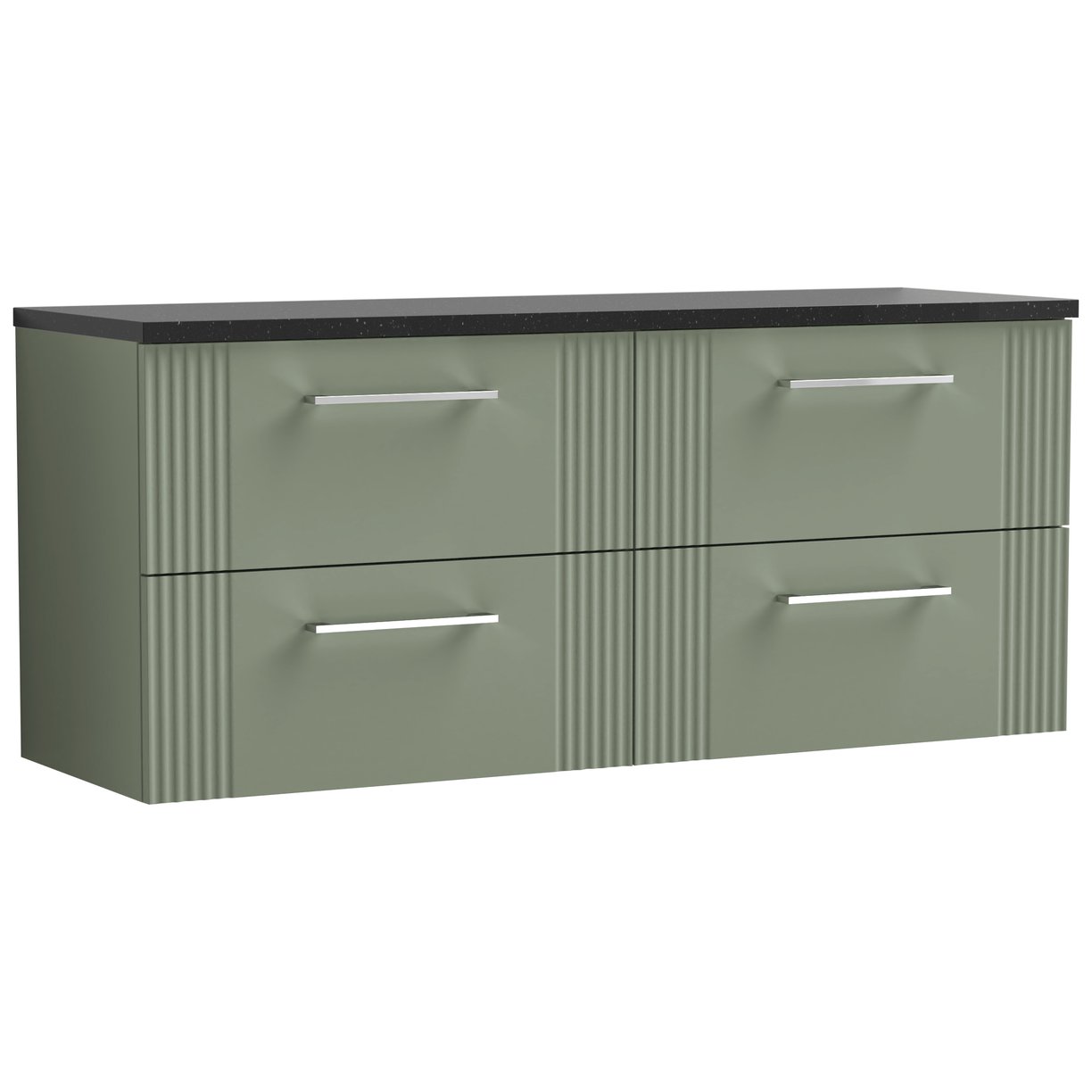 1200 W/H 4-Drawer Vanity & Laminate Top