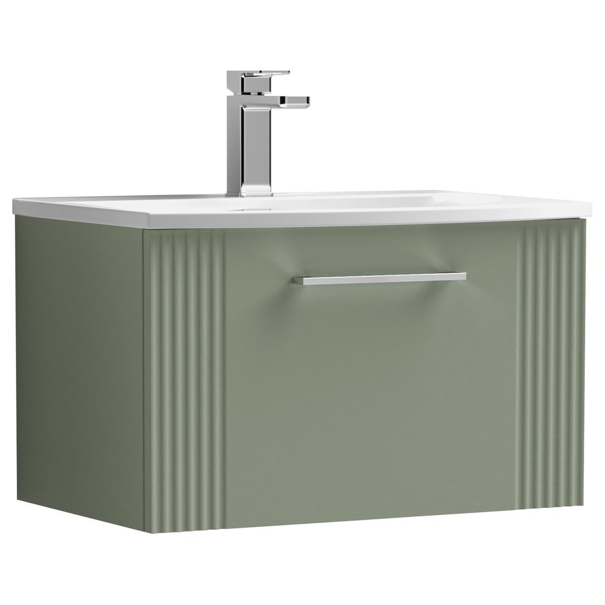600 W/H Single Drawer Vanity & Basin 4