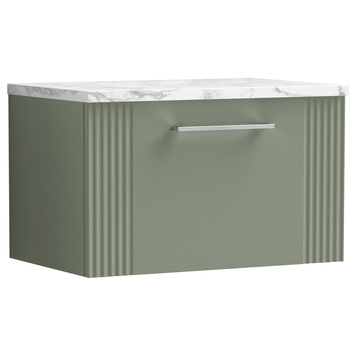 600 W/H Single Drawer Vanity & Laminate