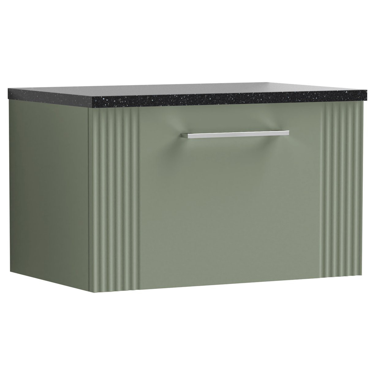 600 W/H Single Drawer Vanity & Laminate Top