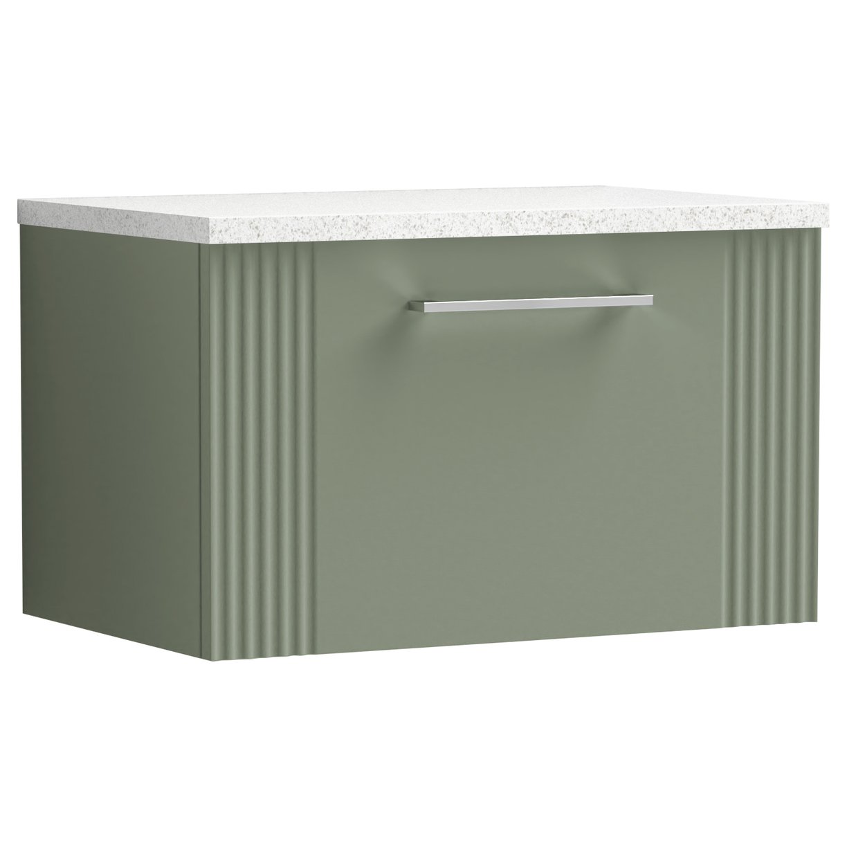 600 W/H Single Drawer Vanity & Laminate Top