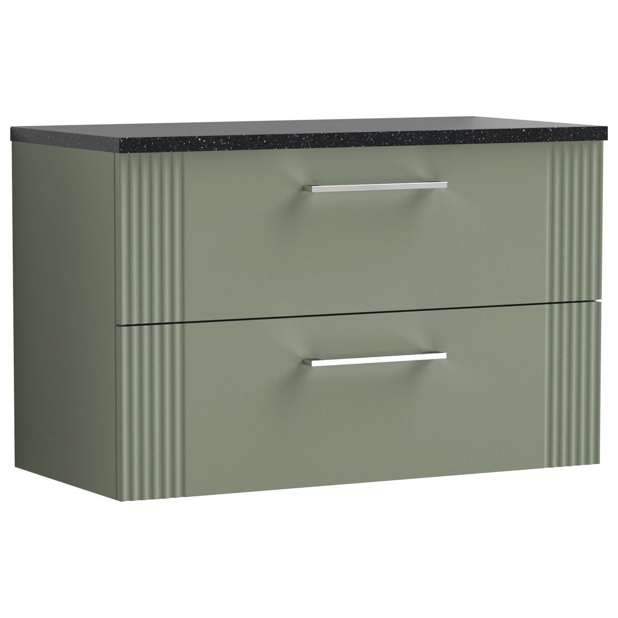 800 W/H 2-Drawer Vanity & Laminate Top
