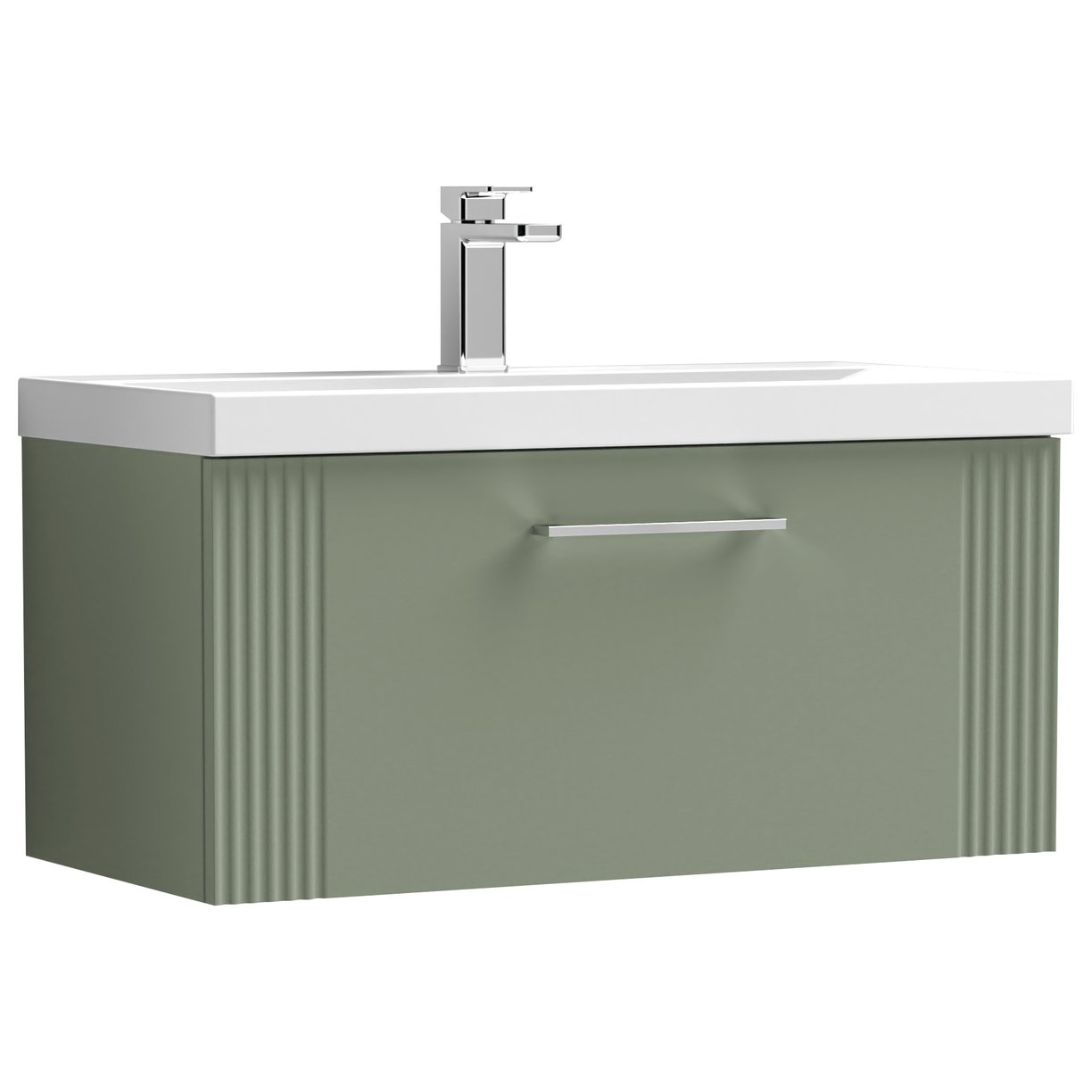 800 W/H Single Drawer Vanity & Basin 3