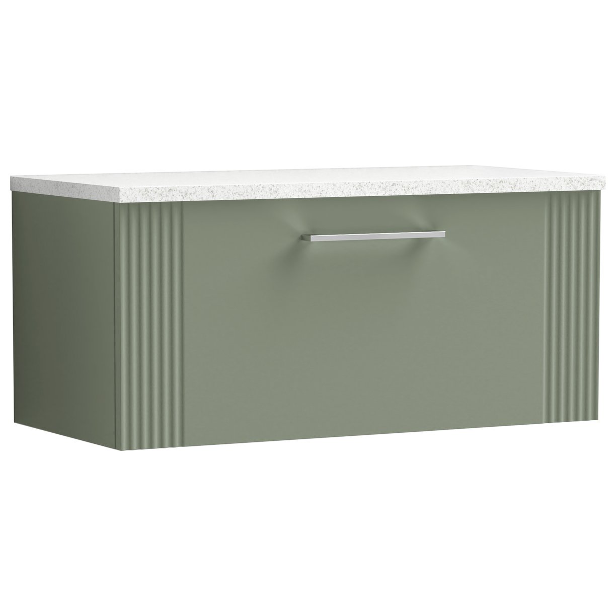 800 W/H Single Drawer Vanity & Laminate Top