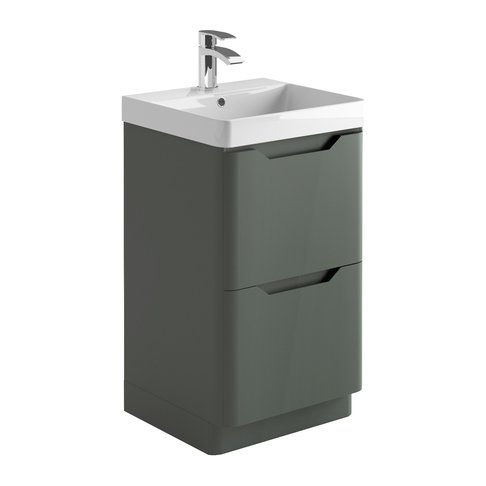 Ella 500 Floor Standing Vanity Unit & Basin