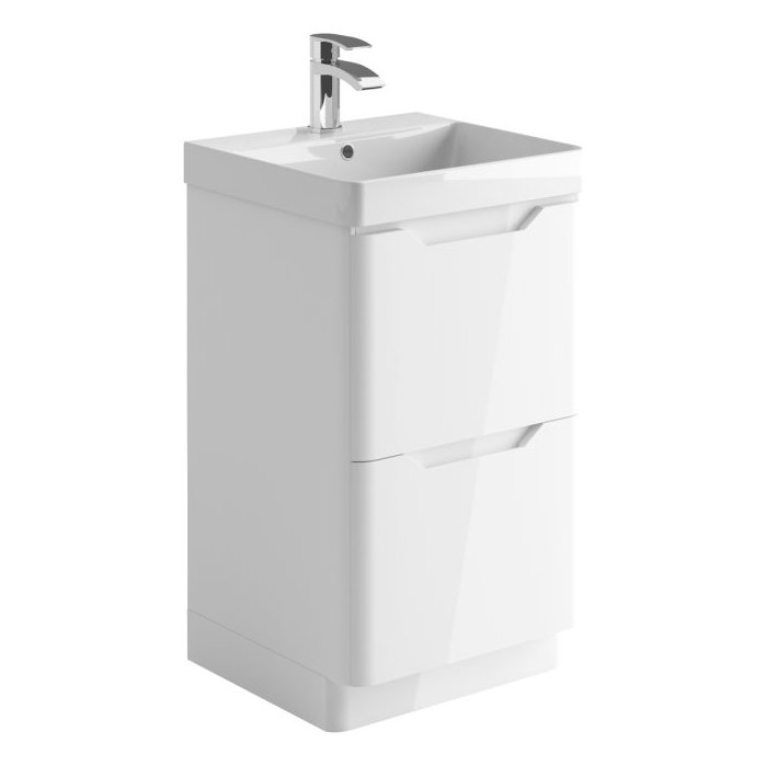 Ella 500 Floor Standing Vanity Unit & Basin