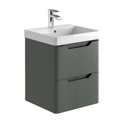 Ella 500 Wall Hung Vanity Unit & Basin