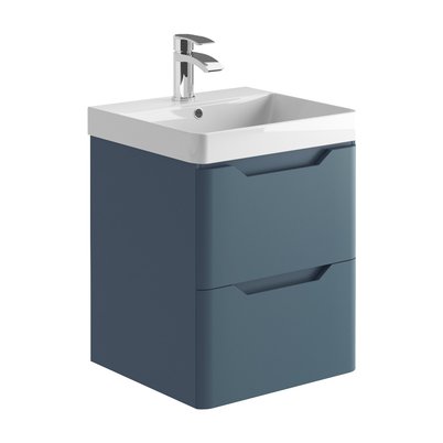Ella 500 Wall Hung Vanity Unit & Basin