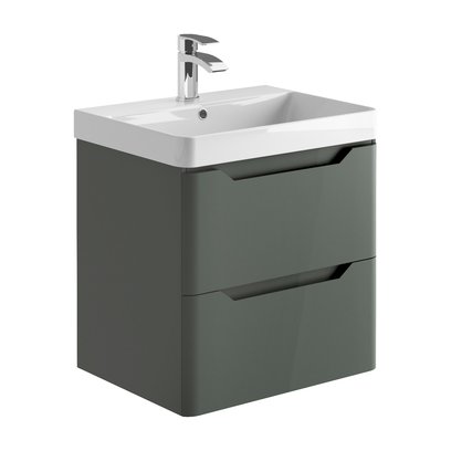 Ella 600 Wall Hung Vanity Unit & Basin