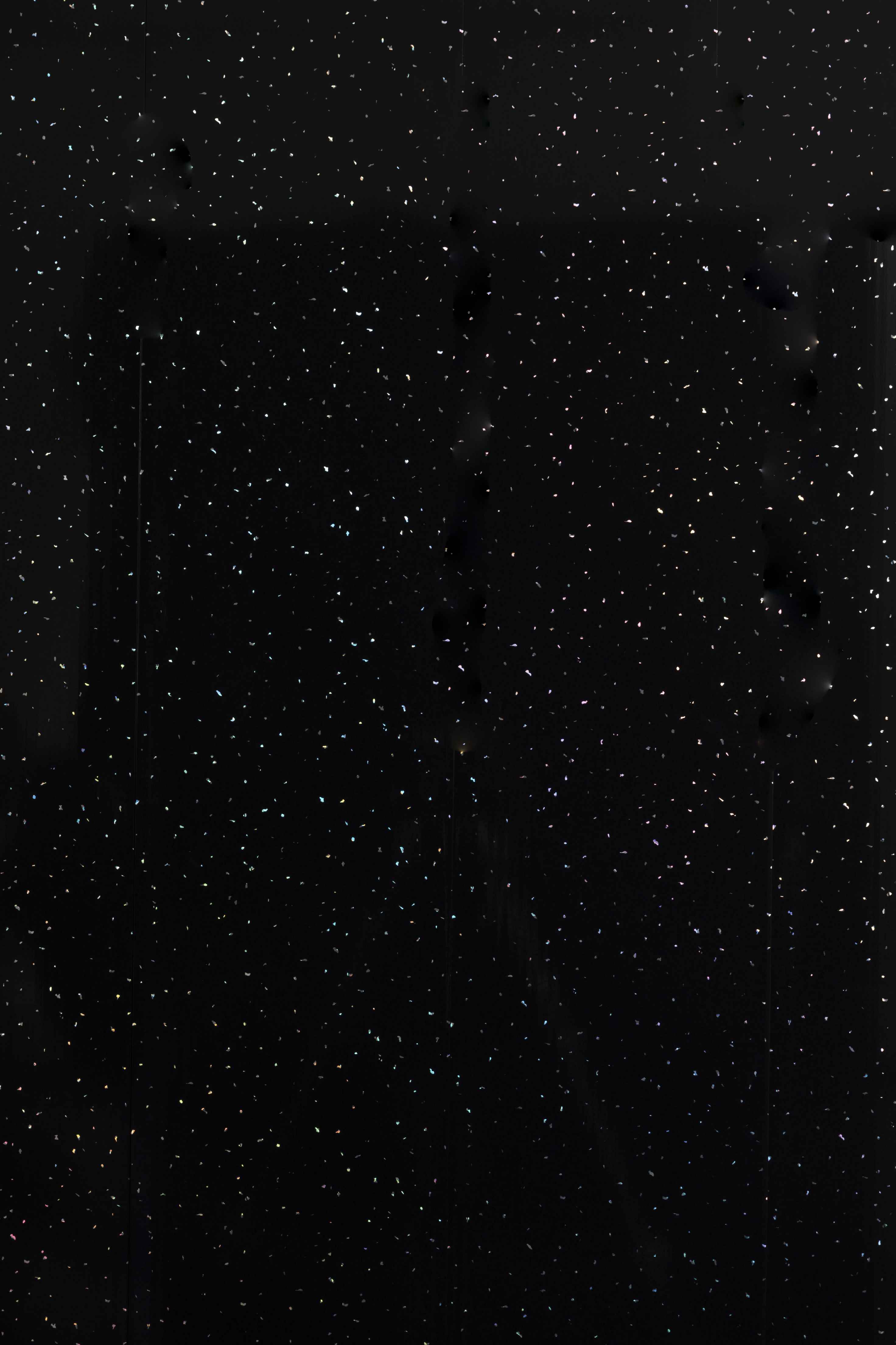 8mm Black Sparkle - 2.7m x 250mm (Pack of 4)