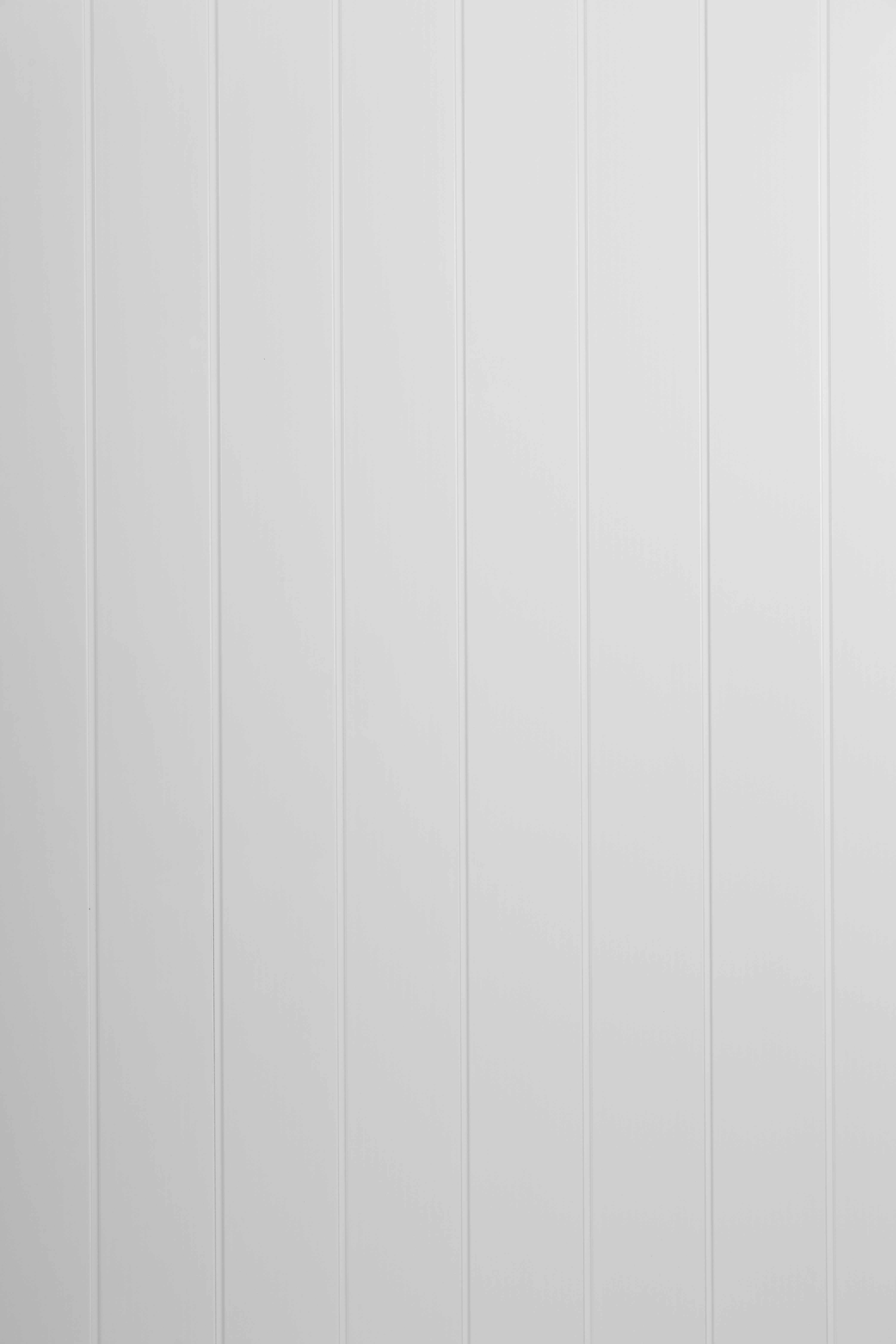 8mm White Strip White Ceiling Panels - 2.7m x 250mm (Pack of 4)
