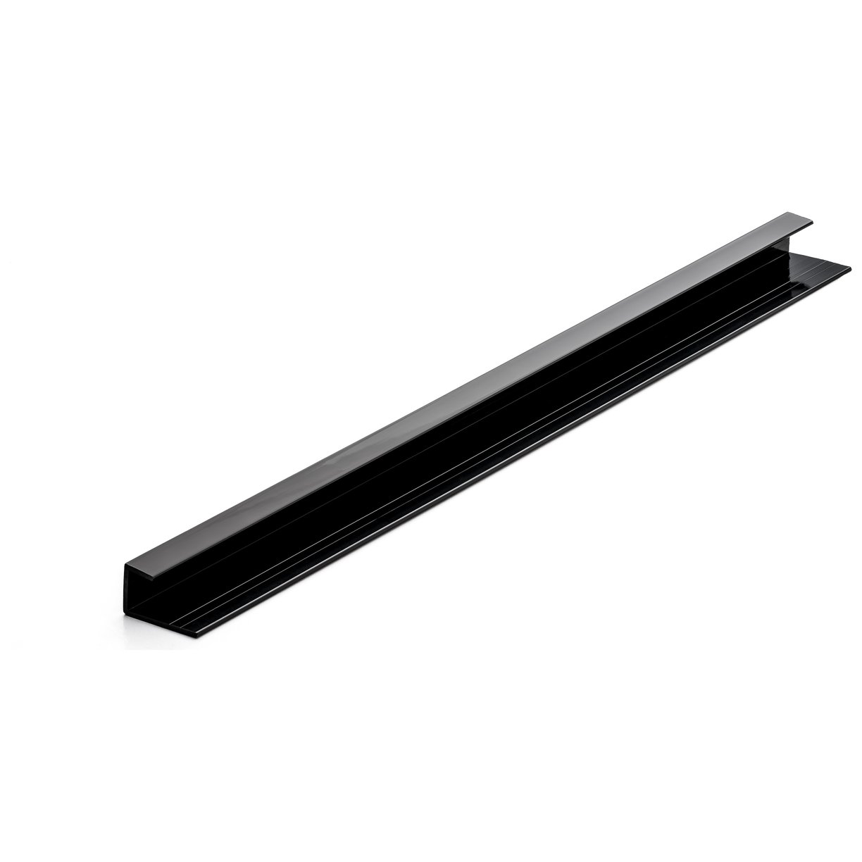 10mm Black End Cap / U End 2.4m