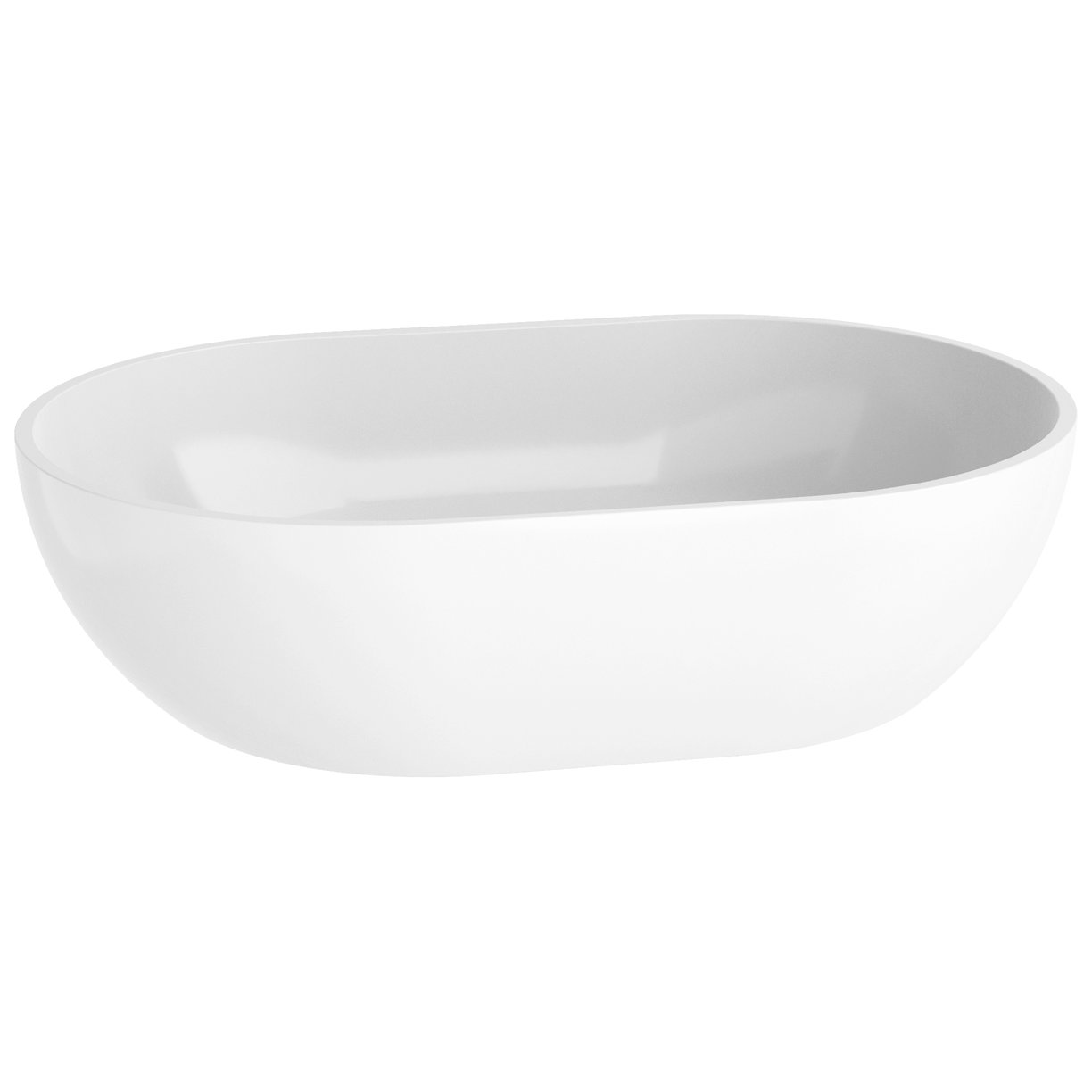 Neo Countertop Basin Polymarble Gloss White