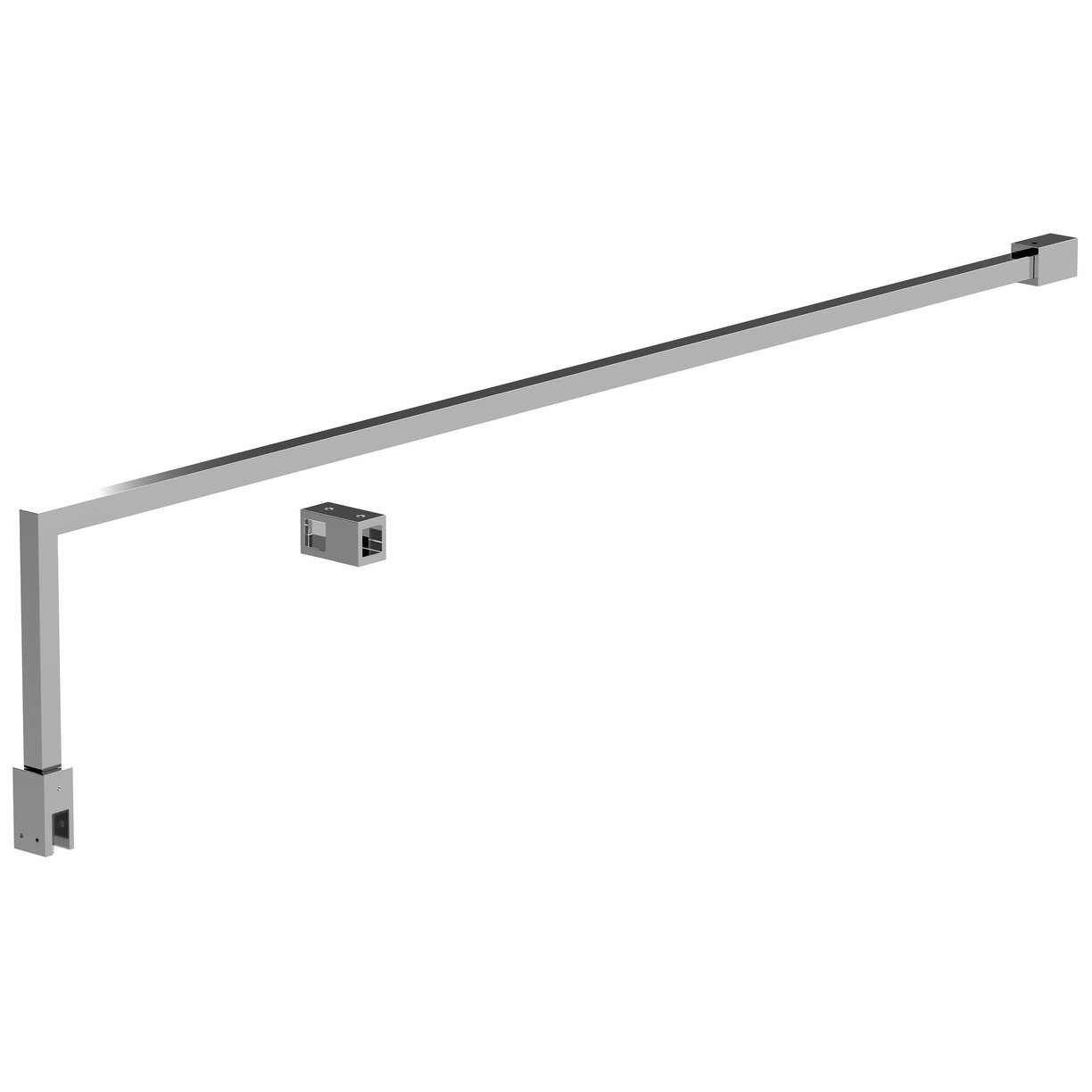 Wetroom Screen Support Arm - Chrome