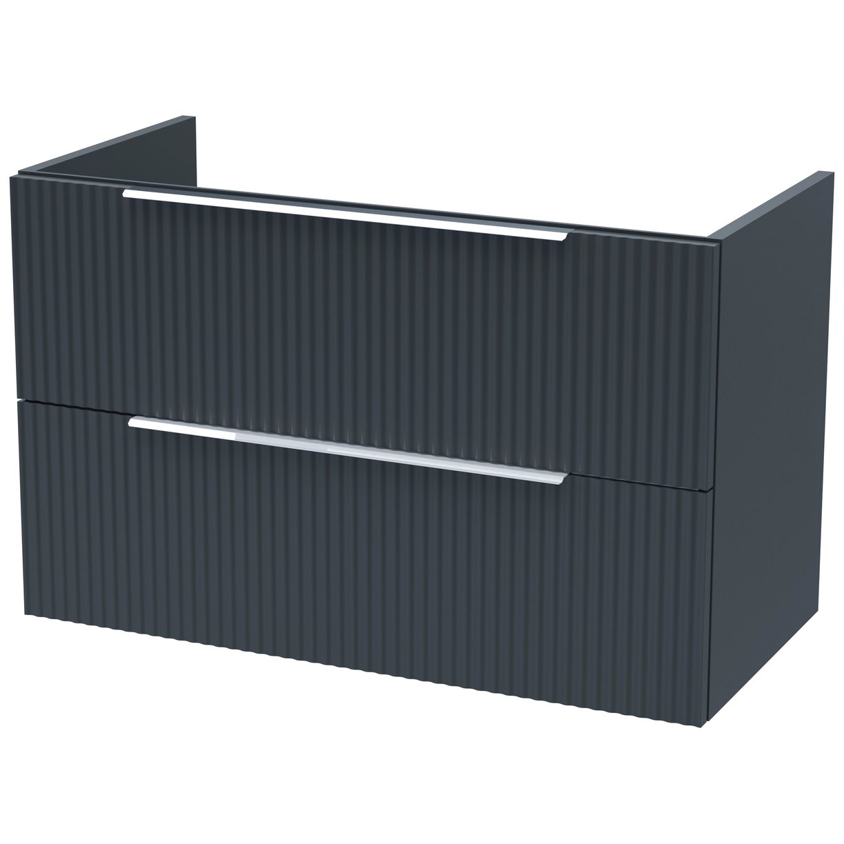 800 Wh 2-Drawer Unit - Satin Soft Black