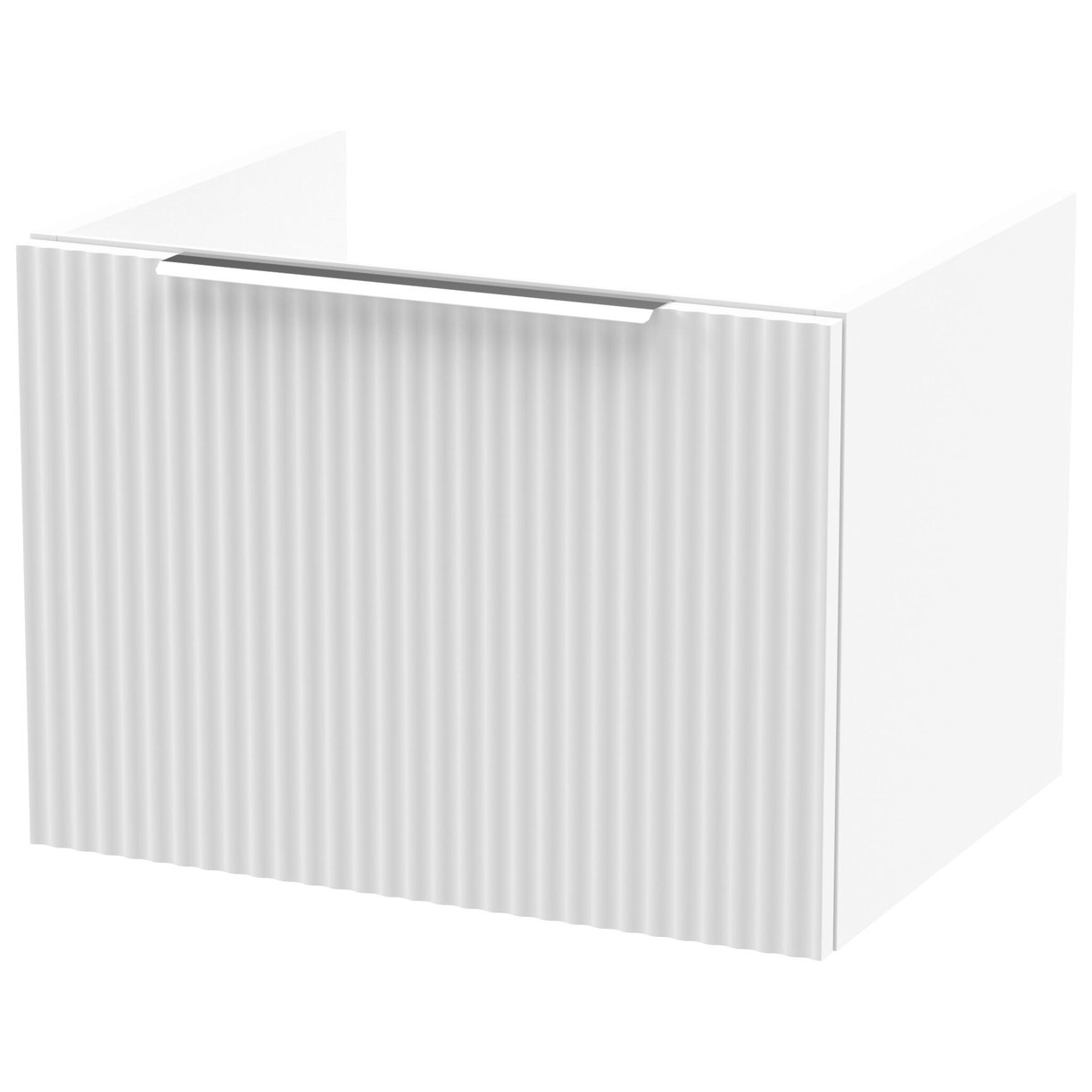 500 Wh Single Drawer Unit - Satin White