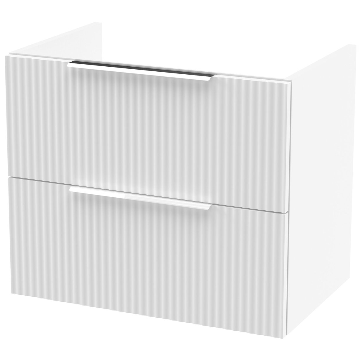 600 Wh 2-Drawer Unit - Satin White