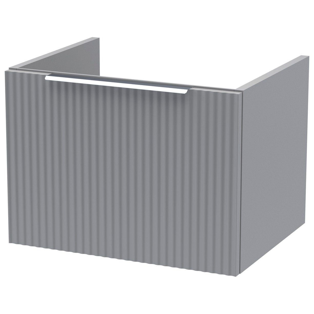 500 Wh Single Drawer Unit - Satin Grey