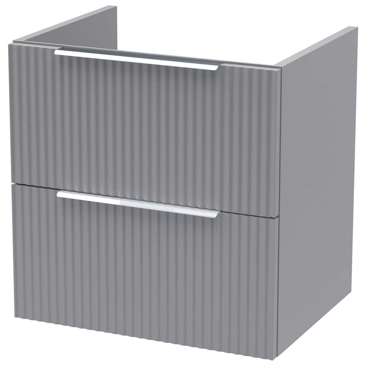 500 Wh 2-Drawer Unit - Satin Grey
