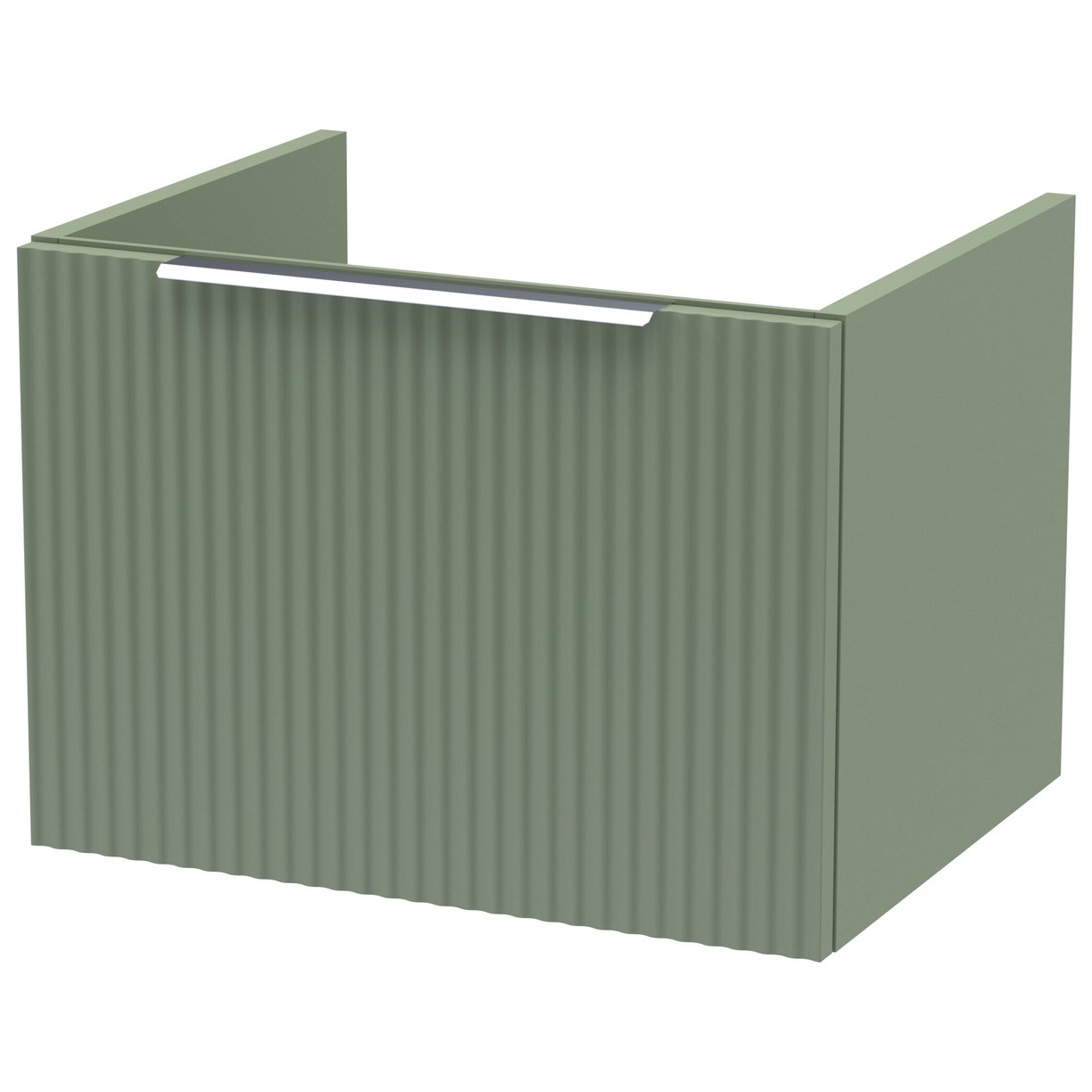 500 Wh Single Drawer Unit - Satin Green