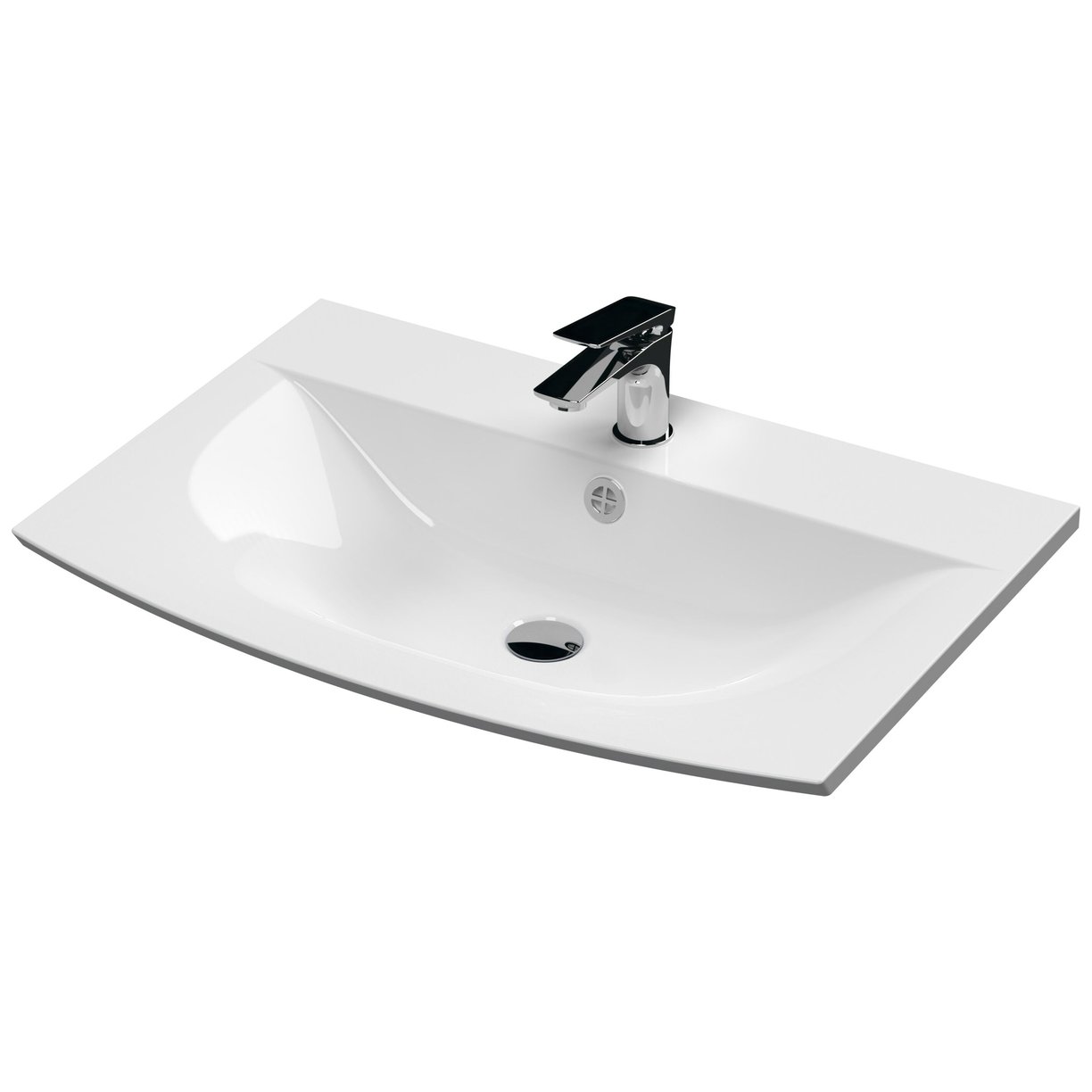 712 X 506 Vanity Basin - White