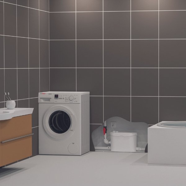 FlowPro FP400K Macerator for Kitchen, Utilities & Bath