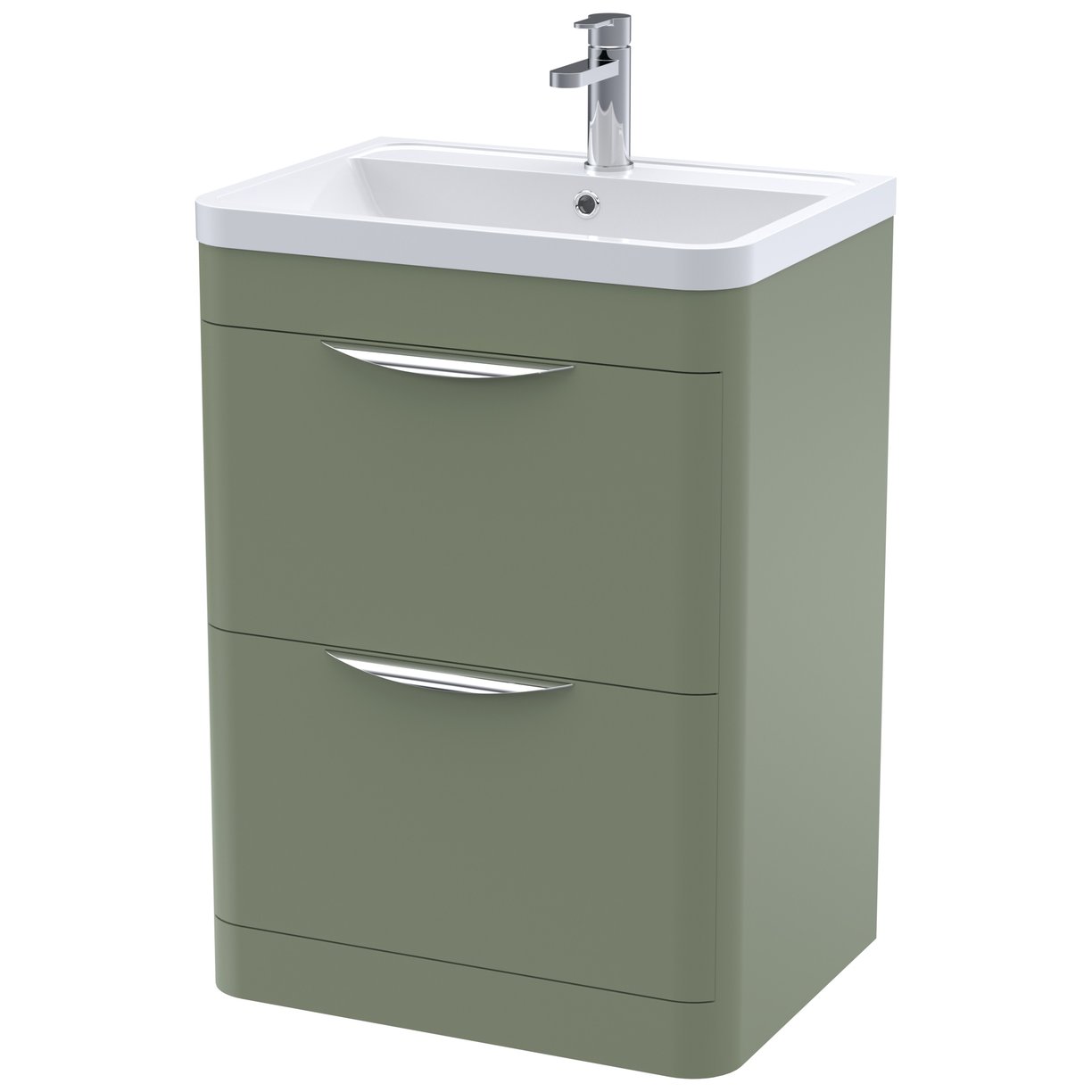 Parade 600 F/S 2 Drawer Basin & Cabinet
