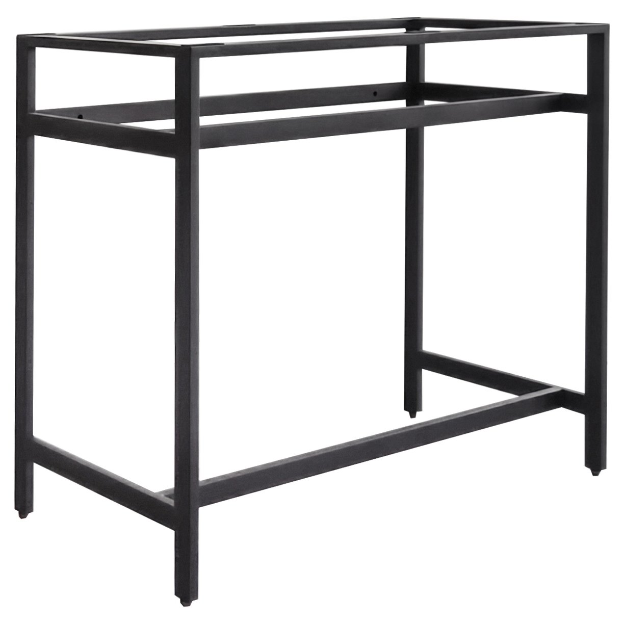 Matt black frame 800x400x690