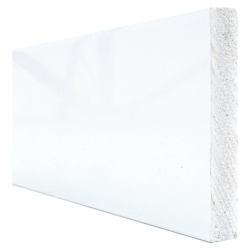 White Gloss Waterproof Bath Panel 1800mm