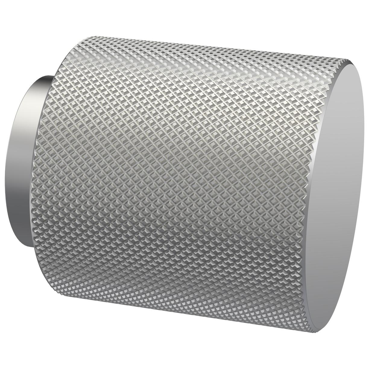Knurled Knob Handle - Chrome