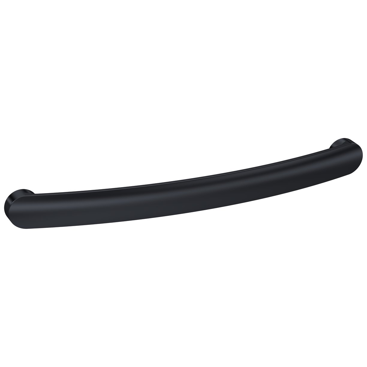 210mm D Shape Bar Handle - Black