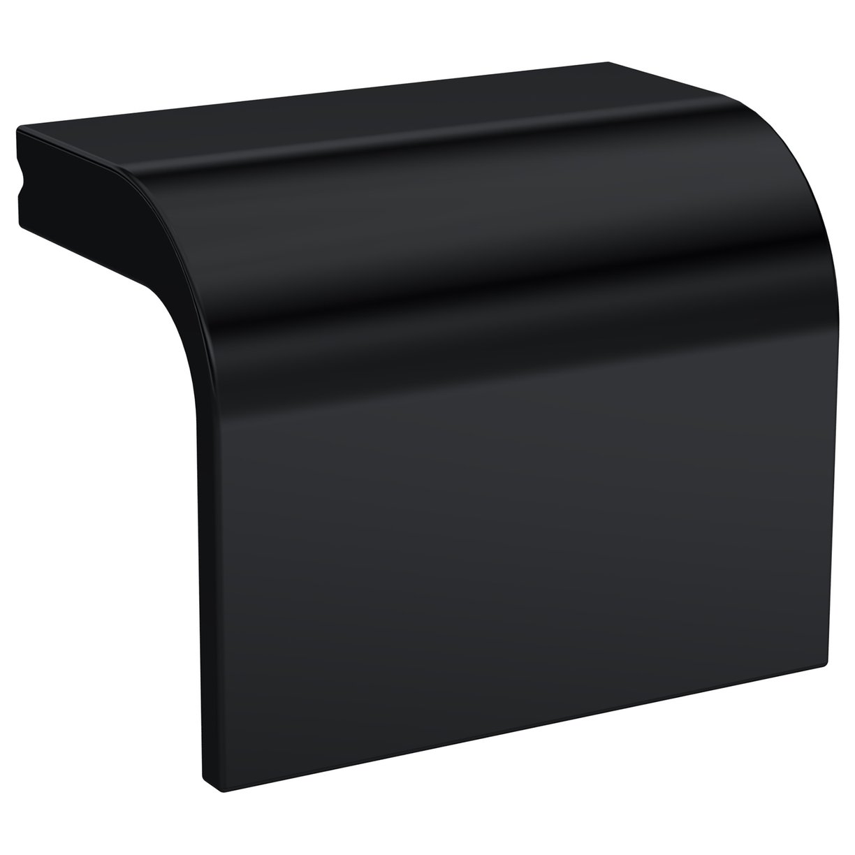 Square Drop Handle - Matt Black