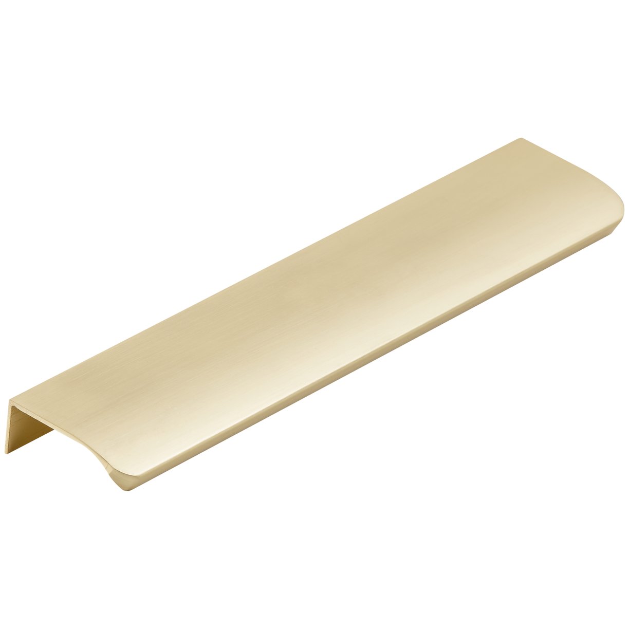 Flat 200mm Handle Brushed Brass