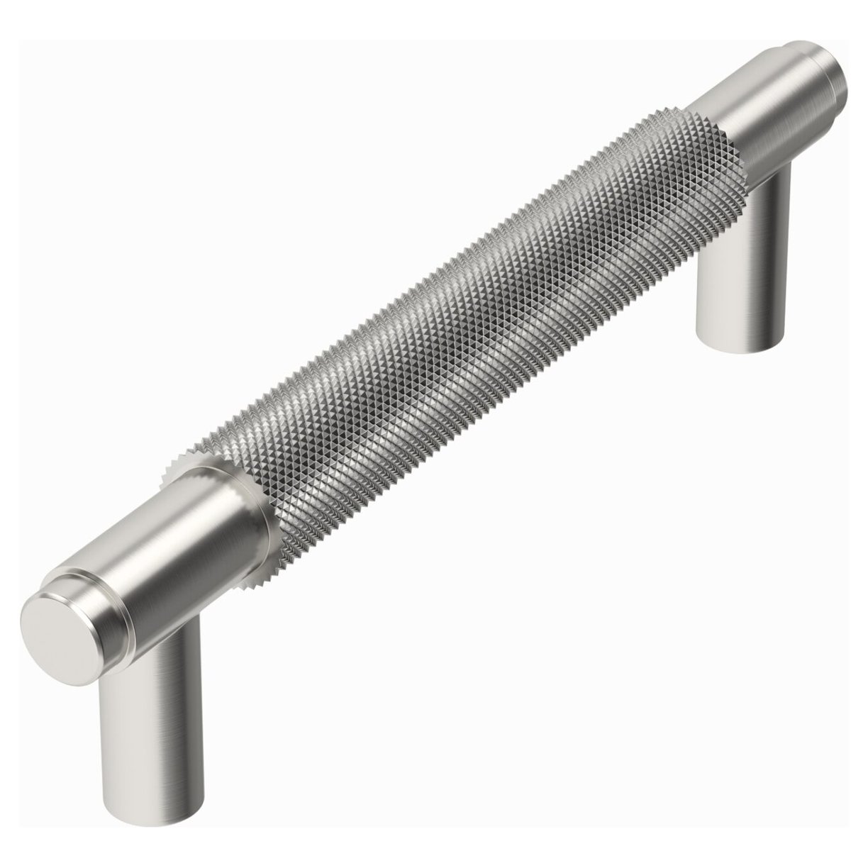 Knurled 160mm Handle Brushed Nickel