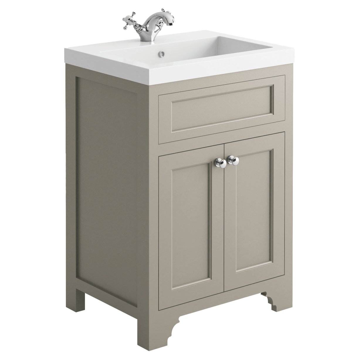 Ripley 600 Floor Standing Vanity Unit & Basin