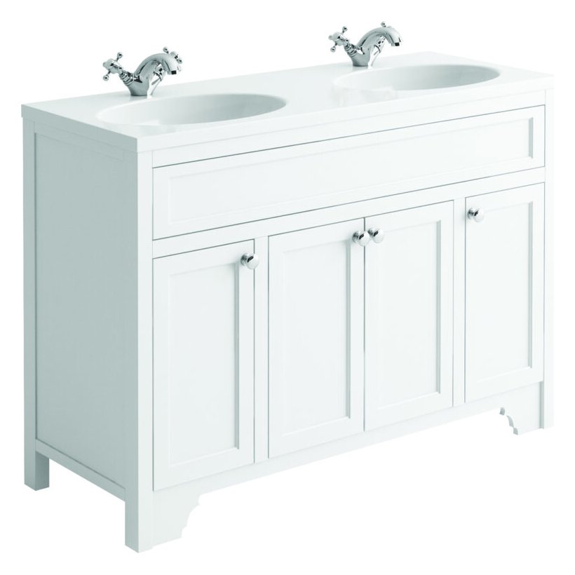 Dutchy 1200 Floor Standing Vanity Unit & Double Basin