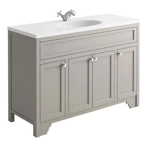 Dutchy 1200 Floor Standing Vanity Unit & Single Basin