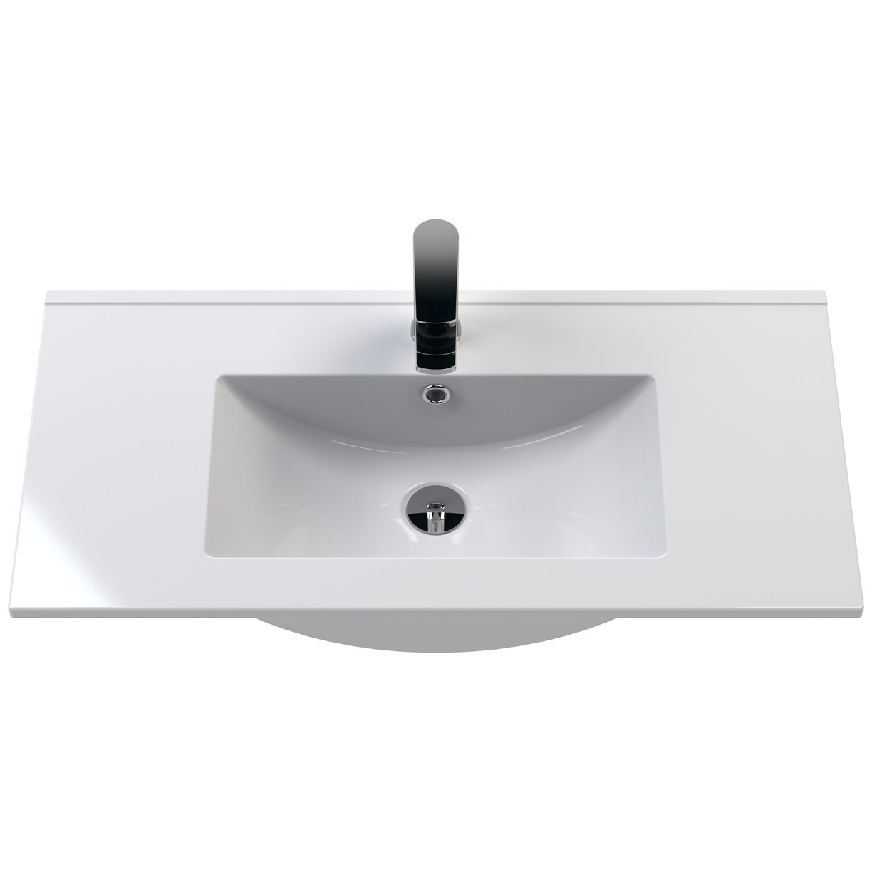 800mm W/H 2-Drawer Unit & Basin 2 - Indigo Blue