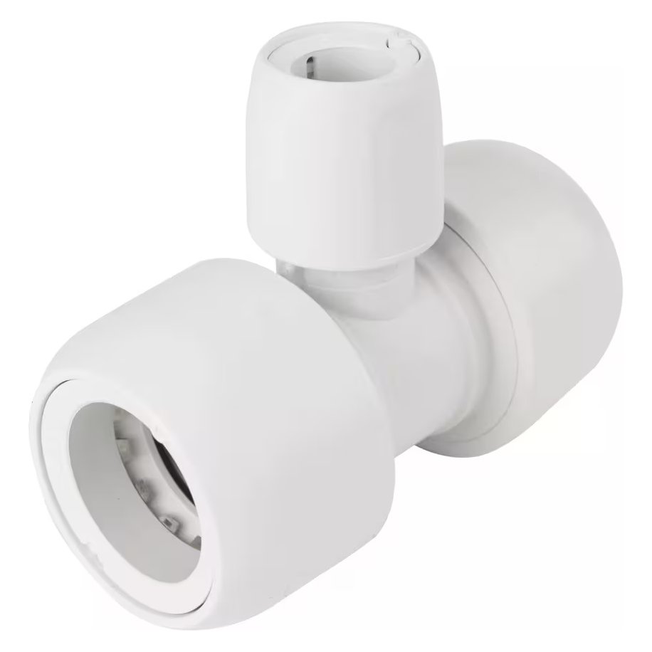 Hep2O Pb Branch Red Tee 90° W 28x28x15