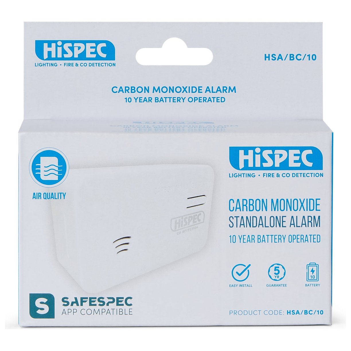 Battery Operated Carbon Monoxide Detector