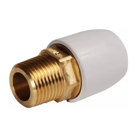Hep2O Brass Adapter 10x1/2" PF/TM